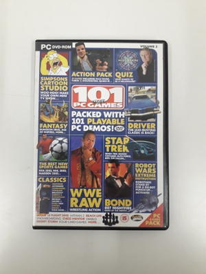 101 PC Games, Volume 2, ohjelmalevy (2002, dvd)