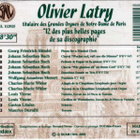 OLIVIER LATRY TITULAIRE DES GRANDES ORGUES - pikkukuva 2