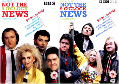 Ei yhdeksän uutiset 1979-82 Rowan Atkinson Mel Smith TVsarja