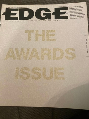 Pelilehti Edge 110 - Edge Awards 2002