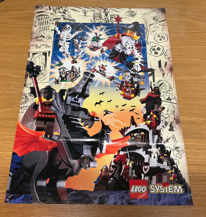 Lego vanha iso juliste 42 x 59,5 cm (4)