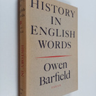 Owen Barfield : History in English words - pikkukuva 1