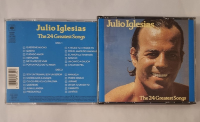 JULIO IGLESIAS: THE 24 GREATEST SONGS 2CD
