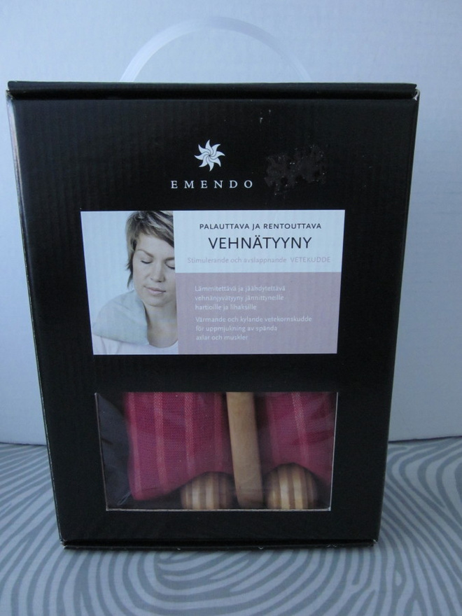 Emendo vehnätyyny + hierontarulla, uusia