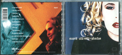 MAARIT . CD-LEVY . SITÄ MITÄ RAKASTAN