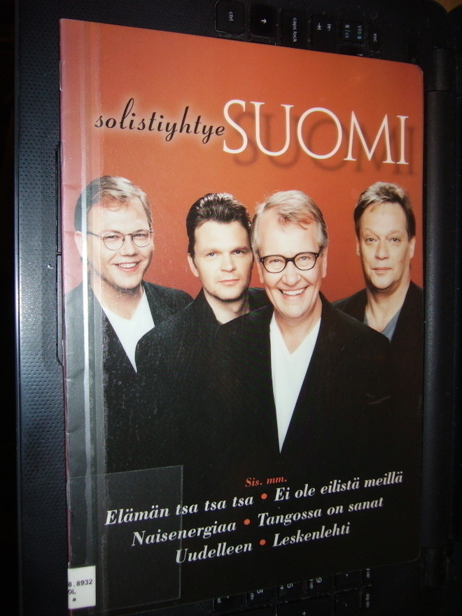 Nuottikirja : Solistiyhtye Suomi  ( 2000 ) Sis.postikulut