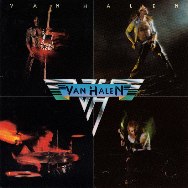 Van Halen (CD) s/t HYVÄ KUNTO!! (vanha painos)