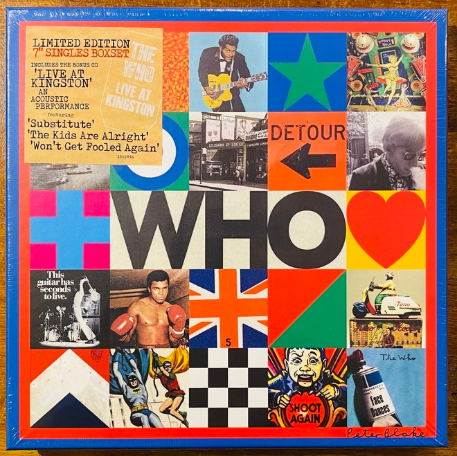 Who: Who - Limited Edition 7” Singles Boxset ( uusi )