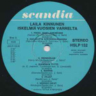 (LP) Laila Kinnunen - Iskelmiä Vuosien Varrelta (1.painos) - pikkukuva 4