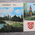 KOSKI T.L......Härkätien kivisilta, kellotapuli + vaakuna. - pikkukuva 1