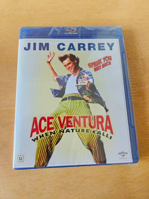 Ace Ventura - luonto kutsuu (Blu-ray, uusi)