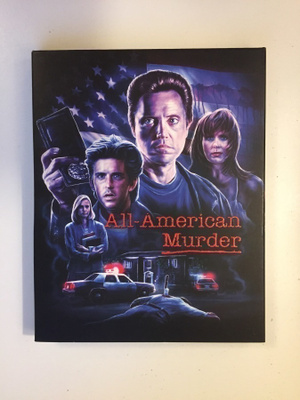 All-American Murder (Blu-ray) Vinegar Slip-cover (1992 UUSI