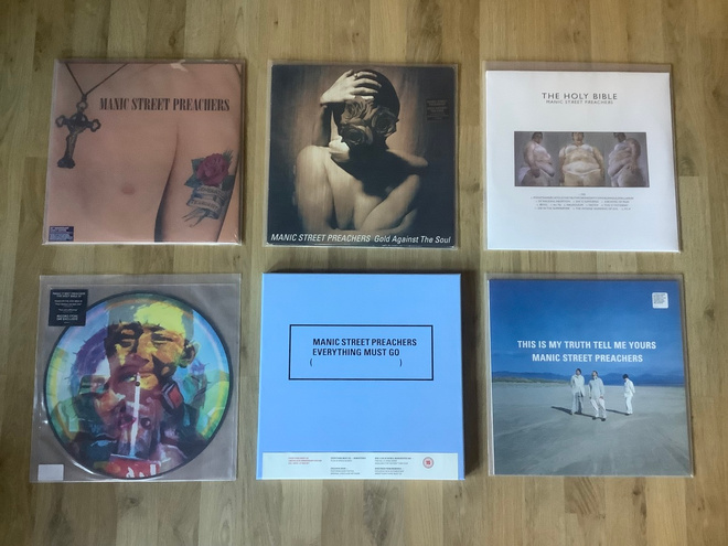Manic Street Preachers : Vinyylilevykokoelma