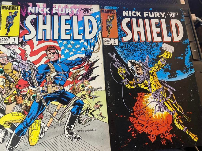 Nick Fury 1-2 Jim Steranko - Marvel
