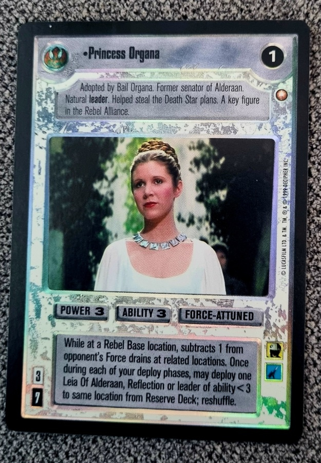 SW CCG - Princess Organa - Foil