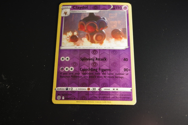 Claydol 59 /172, Brilliant Stars 2022, holo uncommon