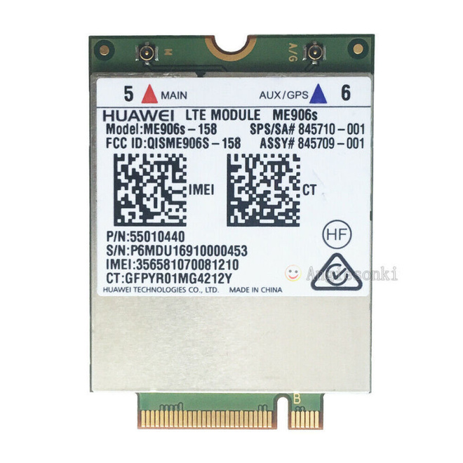 HP lt4132 (ME906S) 4G LTE modeemi kannettaviin