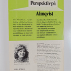 Bertil Romberg : Perspektiv på Almqvist - pikkukuva 2