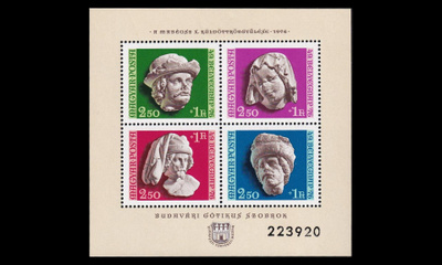 Unkari 3118-21BL118 ** Postimerkin päivä blokki (1976)