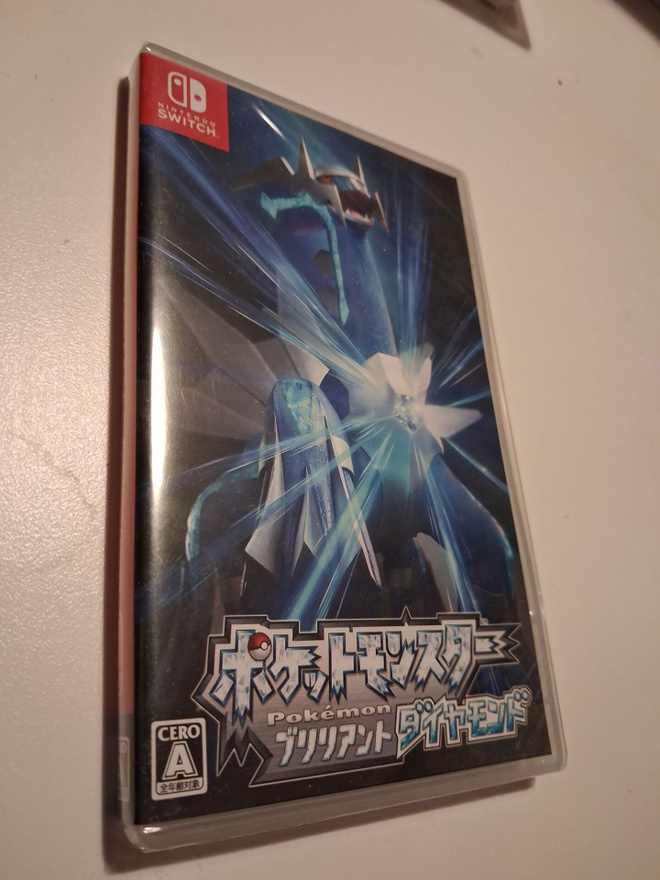 Pokemon Brilliant Diamond (Uusi) Japani Versio