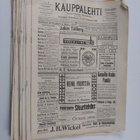 Kauppalehti 1908 (20 nroa ; nrot 3, 5-9, 11-24) ; Pörssi-... - pikkukuva 1