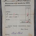 Ruununvero kuitti 1915, Tampere ruununverokonttori - pikkukuva 2