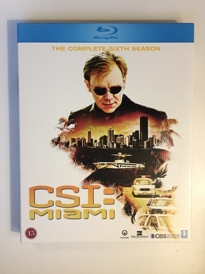 CSI: Miami - kausi 6 (Blu-ray) David Caruso