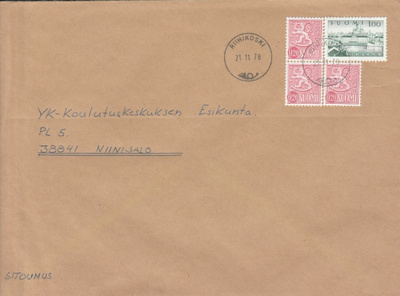 Postileima, RIIHIKOSKI