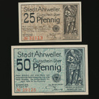 Saksa Notgeld 25, 50 Pfg, Ahrweiler 1921 - pikkukuva 2