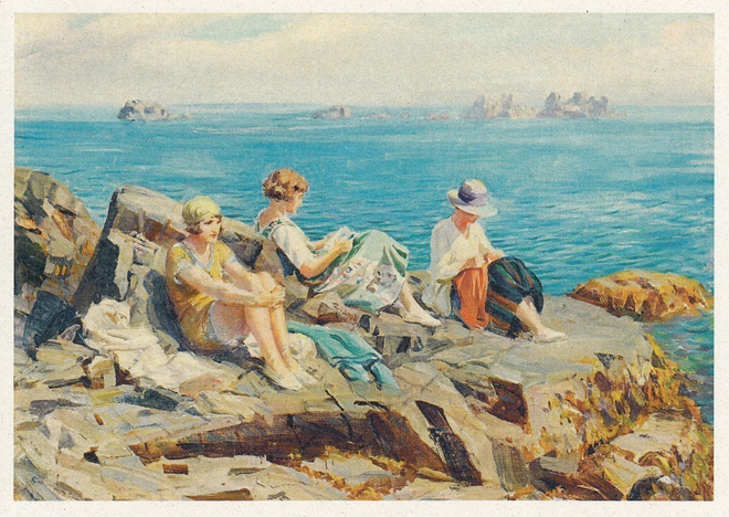 Rowland Wheelwright: Naiset meren rannalla