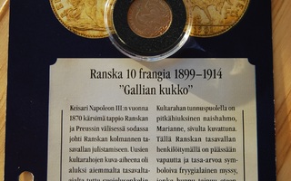 10 frangin 1906, Ranskan Marianne, kultaraha