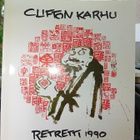 CLIFTON KARHU RETRETTI 1990 ( SIGNED  ) SIS POSTIKULU - pikkukuva 1
