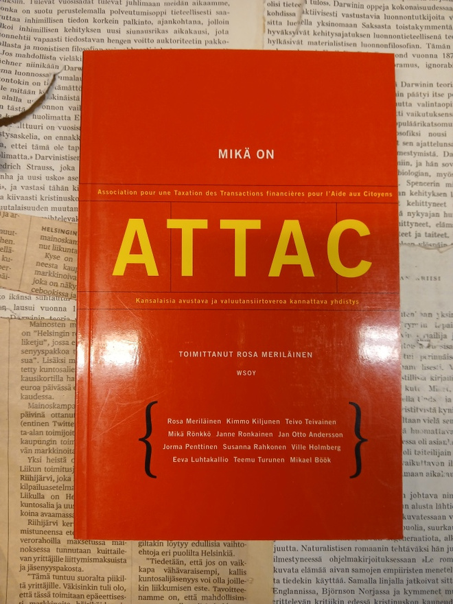 Rosa Meriläinen (toim.) - Mikä on Attac (nid.)