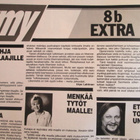 HYMY EXTRA 8 B / 1982 LAHJA TILAAJILLE ISO SANOMALEHTIKOKO - pikkukuva 5