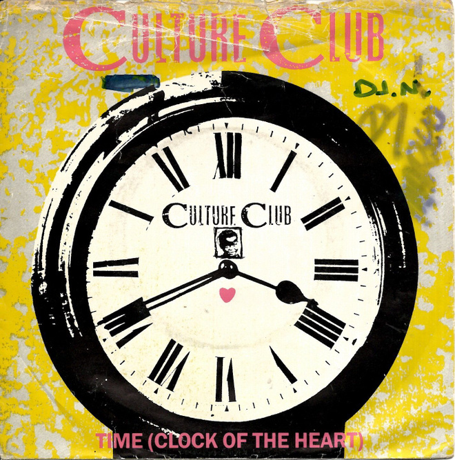 CULTURE CLUB: Time / White boys Can't Control It  7"kk