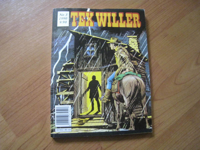 TEX WILLER N:o 3 1990 ERITTÄIN SIISTI
