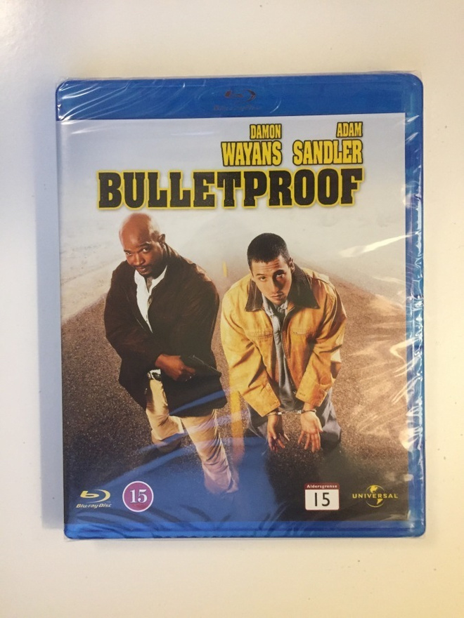 Bulletproof - luodinkestävä (Blu-ray) Adam Sandler 1996 UUSI