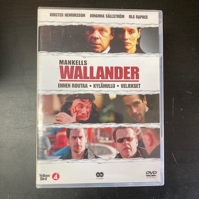 Wallander 1-3 - Ennen routaa / Kylähullu / Veljekset 2DVD
