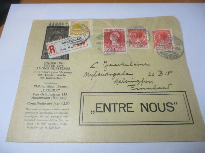 1925 Hollanti R kuori Suomeen