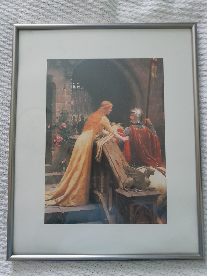 Ritariaiheinen taulu, Edmund Blair Leighton: God Speed
