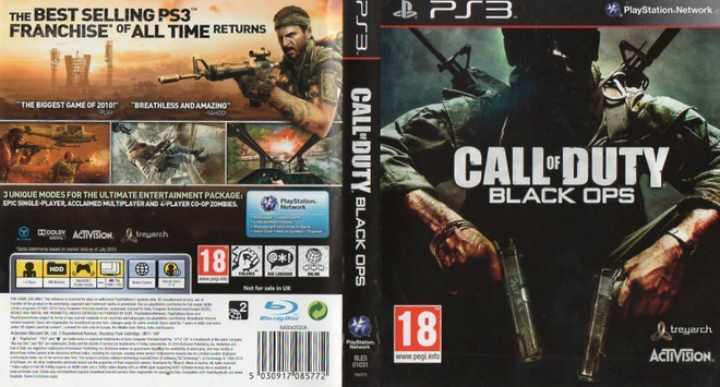 Call Of Duty Black Ops	(7 576)	k			PS3				toiminta, ammunta