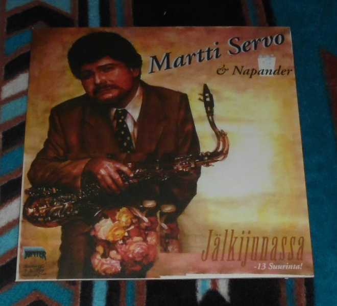 MARTTI SERVO NAPANDER ~ Jälkijunassa – 13 Suurinta! ~ LP