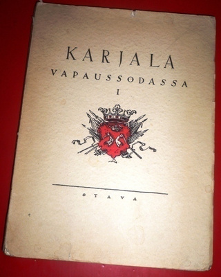 S.Eronen - A.Komonen : Karjala Vapaussodassa 1930 1.p.