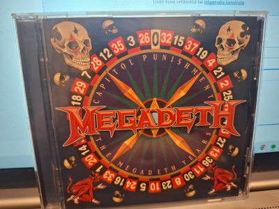 Megadeth – Capitol Punishment: The Megadeth Years cd