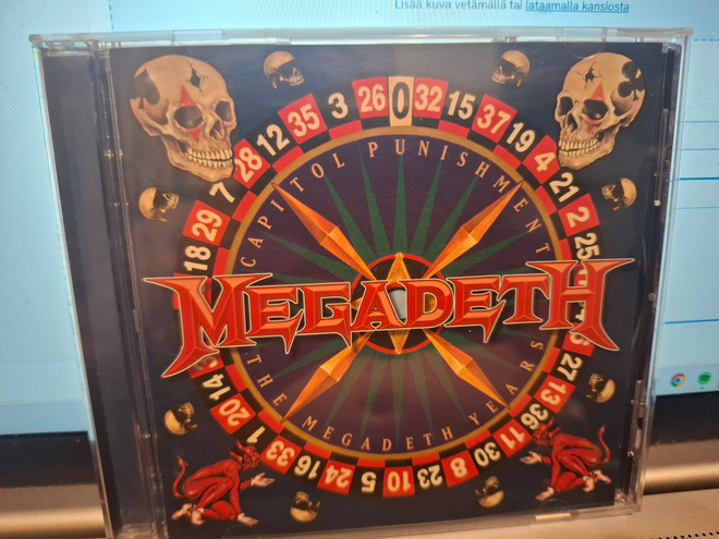 Megadeth – Capitol Punishment: The Megadeth Years cd