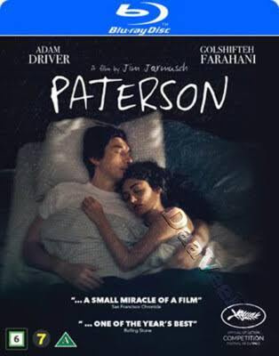 Paterson (Jarmusch, Blu-ray muoveissa)