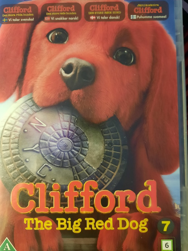 CLIFFORD THE BIG RED DOG DVD suomipuhe