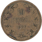 10 Penniä 1889 - pikkukuva 1