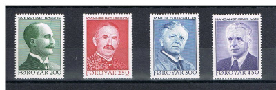 Färsaaret 1984 - Kirjailijoita (4)  ++
