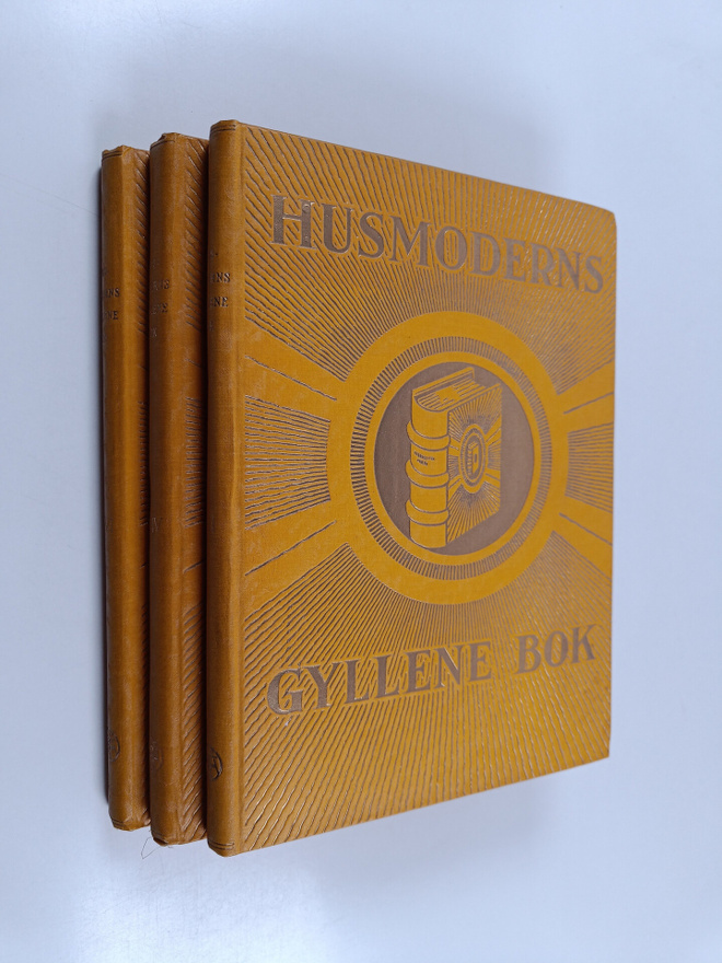 Birger Lundqvist : Husmoderns gyllene bok. Del I-VI